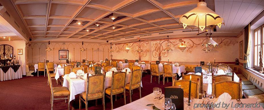 Adler Suite & Stube Villabassa Restaurante foto